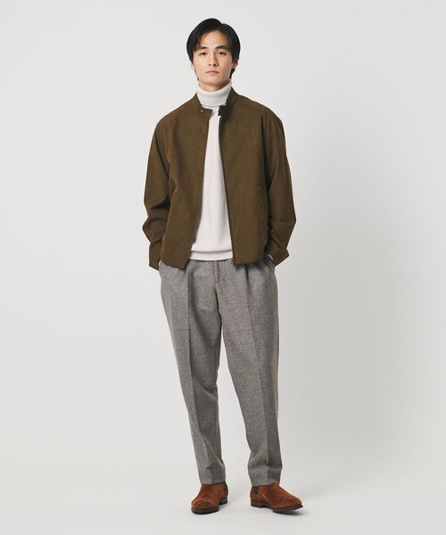 ウール カシミヤ ミドルゲージ タートルネック ニット（ニット