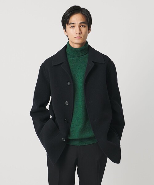 ウール カシミヤ ミドルゲージ タートルネック ニット（ニット