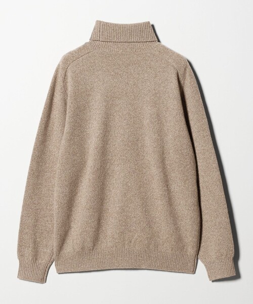 UNITED ARROWS（ユナイテッドアローズ）の「ウール カシミヤ ミドルゲージ タートルネック ニット（ニット/セーター・メンズ・ケリーグリーン/ベージュ/ブラック/オフホワイト・S/XL/L/M）」の20枚目の写真