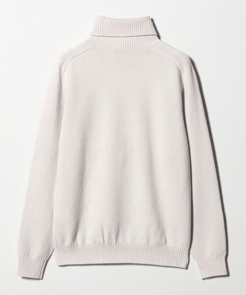 ウール カシミヤ ミドルゲージ タートルネック ニット（ニット