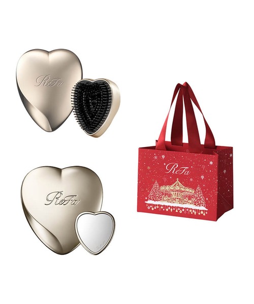 リファ ハートブラシミニ & ハートミラー &ホリデーショッパーワイドSS