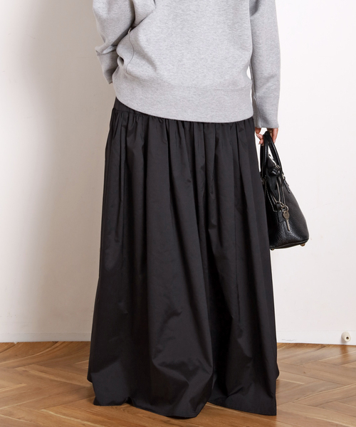 セール】タフタギャザーマキシスカート（スカート）｜AP STUDIO