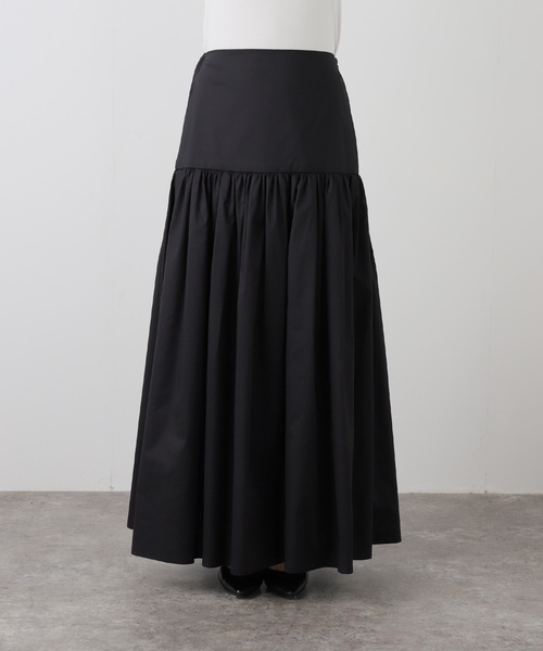 タフタギャザーマキシスカート（スカート）｜AP STUDIO（エーピー