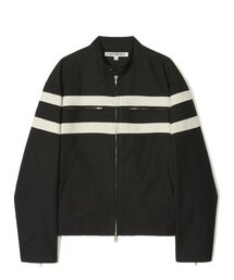 PARTIMENTO | コットンライディングジャケットブラック(ライダースジャケット)