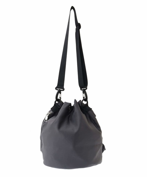 CONVERSE TOKYO（コンバーストウキョウ）の「NYLON BALLOON SHOULDER BAG（ショルダーバッグ・レディース・グレー/カーキ・FREE）」の9枚目の写真