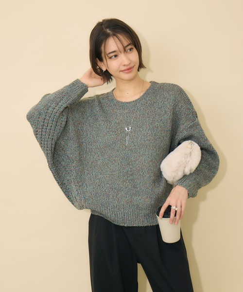 KATHARINE ROSS(キャサリンロス)の「【KATHARINE ROSS】Swanlakeキャサリン&ロスプルオーバー(ニット/セーター・レディース・ベージュ/グリーン/ピンク・FREE)」の17枚目の写真