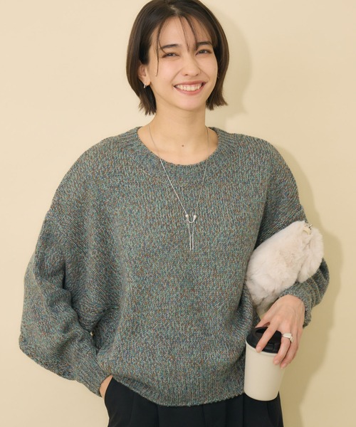 KATHARINE ROSS(キャサリンロス)の「【KATHARINE ROSS】Swanlakeキャサリン&ロスプルオーバー(ニット/セーター・レディース・ベージュ/グリーン/ピンク・FREE)」の15枚目の写真