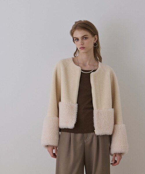 Diagram ダイアグラム ムートンFOXジャケット 37304463 Diagram ダイアグラム ムートンFOXジャケット 37304463