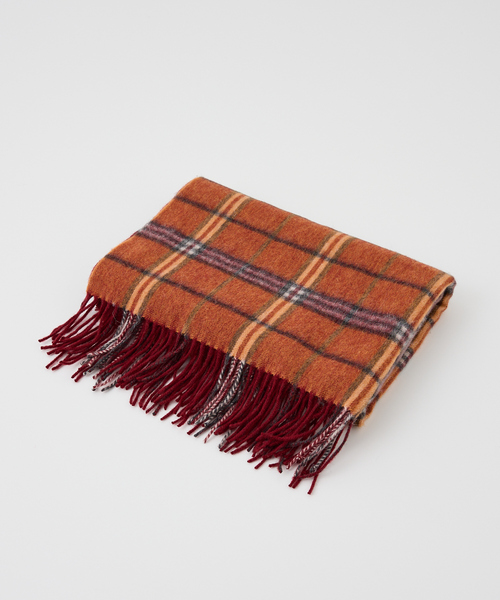 collex(コレックス)の「ウールリバーシブルチェックストール(ストール/ショール・レディース・グリーン系その他/レッド系その他/ブラック・フリー)」の18枚目の写真