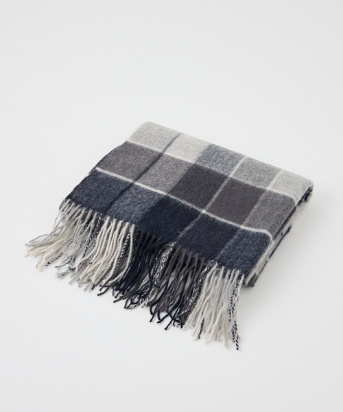 collex(コレックス)の「ウールリバーシブルチェックストール(ストール/ショール・レディース・グリーン系その他/レッド系その他/ブラック・フリー)」の19枚目の写真