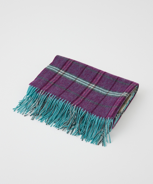 collex(コレックス)の「ウールリバーシブルチェックストール(ストール/ショール・レディース・グリーン系その他/レッド系その他/ブラック・フリー)」の20枚目の写真