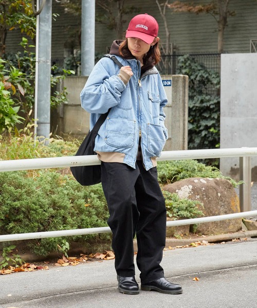 DIET BUTCHER SLIM SKIN(ダイエットブッチャースリムスキン)の「DIET BUTCHER SLIM SKIN/ダイエットブッチャースリムスキン Lite Duck “CITADEL” ダブルジップ BDUジャケット 冬服(ブルゾン・メンズ・ブラウン/ピンク/インディゴブルー/ナチュラル・FREE)」の21枚目の写真