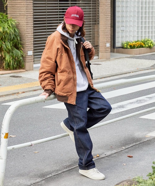 DIET BUTCHER SLIM SKIN(ダイエットブッチャースリムスキン)の「DIET BUTCHER SLIM SKIN/ダイエットブッチャースリムスキン Lite Duck “CITADEL” ダブルジップ BDUジャケット 冬服(ブルゾン・メンズ・ブラウン/ピンク/インディゴブルー/ナチュラル・FREE)」の5枚目の写真
