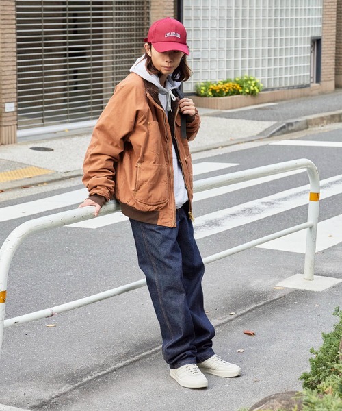 DIET BUTCHER SLIM SKIN(ダイエットブッチャースリムスキン)の「DIET BUTCHER SLIM SKIN/ダイエットブッチャースリムスキン Lite Duck “CITADEL” ダブルジップ BDUジャケット 冬服(ブルゾン・メンズ・ブラウン/ピンク/インディゴブルー/ナチュラル・FREE)」の6枚目の写真