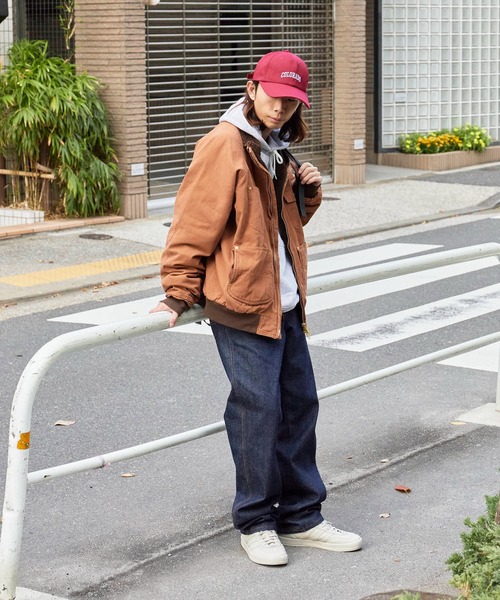 DIET BUTCHER SLIM SKIN(ダイエットブッチャースリムスキン)の「DIET BUTCHER SLIM SKIN/ダイエットブッチャースリムスキン Lite Duck “CITADEL” ダブルジップ BDUジャケット 冬服(ブルゾン・メンズ・ブラウン/ピンク/インディゴブルー/ナチュラル・FREE)」の7枚目の写真