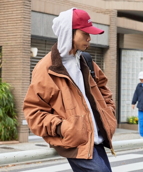 DIET BUTCHER SLIM SKIN(ダイエットブッチャースリムスキン)の「DIET BUTCHER SLIM SKIN/ダイエットブッチャースリムスキン Lite Duck “CITADEL” ダブルジップ BDUジャケット 冬服(ブルゾン・メンズ・ブラウン/ピンク/インディゴブルー/ナチュラル・FREE)」の12枚目の写真
