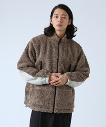 B.C STOCK | 【OLIVEDRAB/オリーブドラブ】 リバーシブル PARK ボアジャケット(ブルゾン)