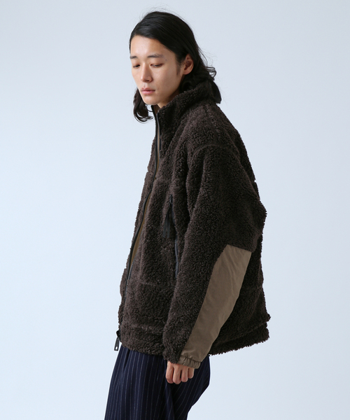 セール】【OLIVEDRAB/オリーブドラブ】 リバーシブル PARK ボア