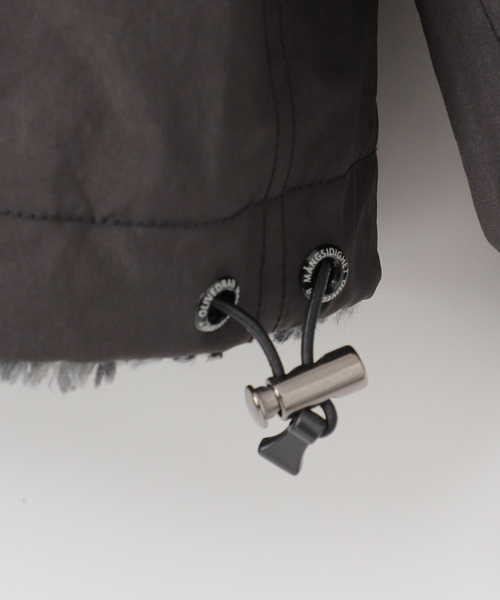 B.C STOCK（ベーセーストック）の「【OLIVEDRAB/オリーブドラブ】 リバーシブル PARK ボアジャケット（ブルゾン・メンズ・ベージュ/ブラウン/ブラック/グレー・LARGE/MEDIUM）」の19枚目の写真