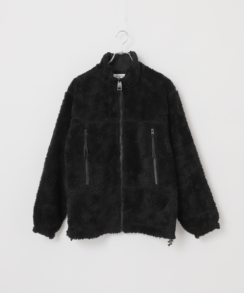 B.C STOCK（ベーセーストック）の「【OLIVEDRAB/オリーブドラブ】 リバーシブル PARK ボアジャケット（ブルゾン・メンズ・ベージュ/ブラウン/ブラック/グレー・LARGE/MEDIUM）」の21枚目の写真