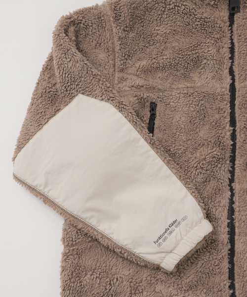 B.C STOCK（ベーセーストック）の「【OLIVEDRAB/オリーブドラブ】 リバーシブル PARK ボアジャケット（ブルゾン・メンズ・ベージュ/ブラウン/ブラック/グレー・LARGE/MEDIUM）」の9枚目の写真