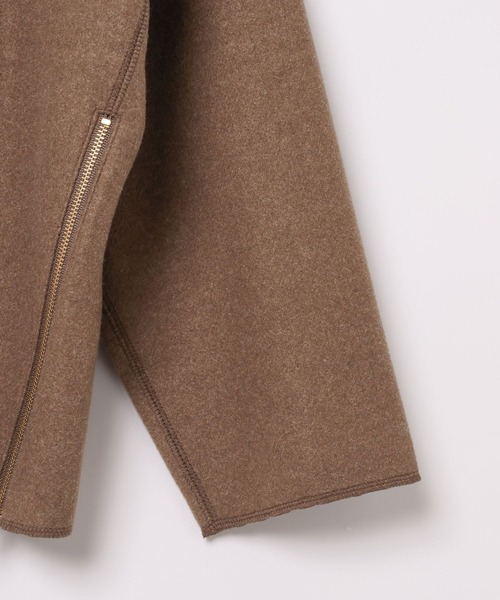 BAYFLOW(ベイフロー)の「ウールライクカットプルオーバー(Tシャツ/カットソー・レディース・アイボリー/ブラウン/ネイビー・FREE)」の16枚目の写真