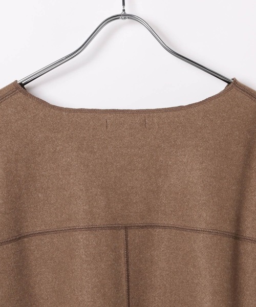 BAYFLOW(ベイフロー)の「ウールライクカットプルオーバー(Tシャツ/カットソー・レディース・アイボリー/ブラウン/ネイビー・FREE)」の18枚目の写真