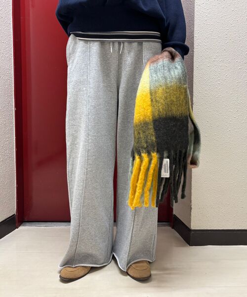 le.coeur blanc(ルクールブラン)の「The Bagmatiカラーチェックストール(ストール/ショール・レディース・グリーン系その他/イエロー系その他・FREE)」の15枚目の写真