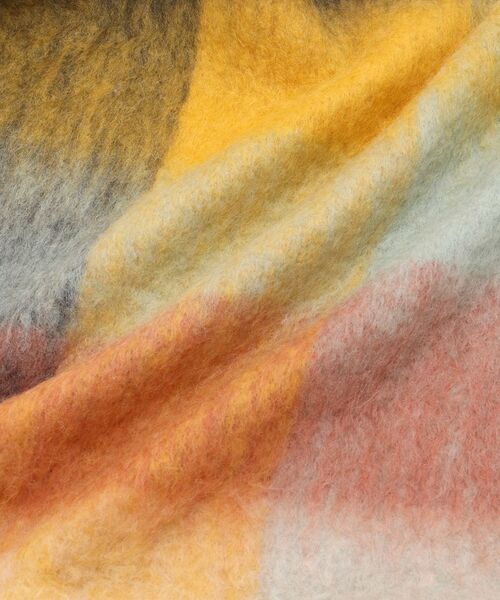 le.coeur blanc(ルクールブラン)の「The Bagmatiカラーチェックストール(ストール/ショール・レディース・グリーン系その他/イエロー系その他・FREE)」の5枚目の写真