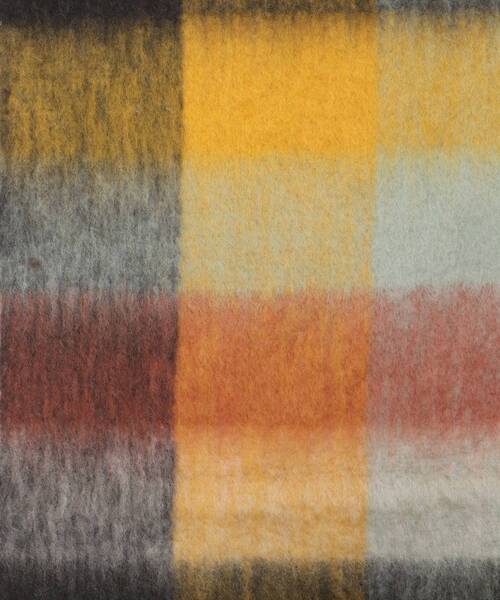 le.coeur blanc(ルクールブラン)の「The Bagmatiカラーチェックストール(ストール/ショール・レディース・グリーン系その他/イエロー系その他・FREE)」の4枚目の写真