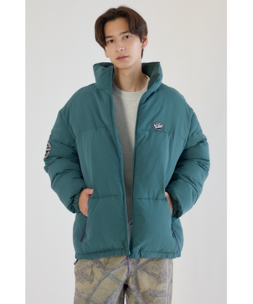 RODEO CROWNS WIDE BOWL(ロデオクラウンズワイドボウル)の「PUFFER ジャケット(その他アウター・メンズ・ブラック/アイボリー/ターコイズブルー・MEDIUM/LARGE)」の1枚目の写真