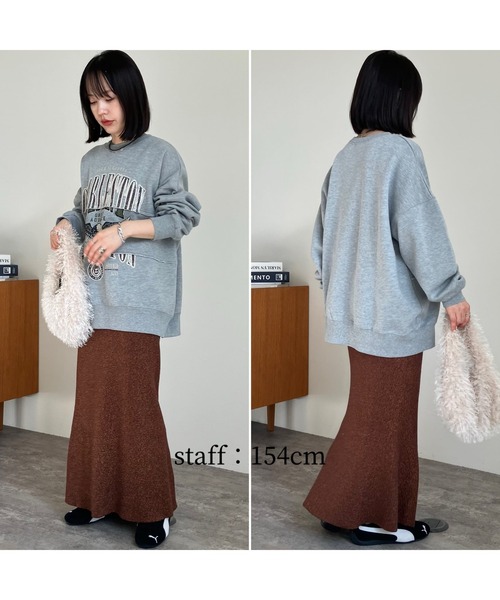 ラメニットスカート（スカート）｜zena（ジェナ）のファッション通販