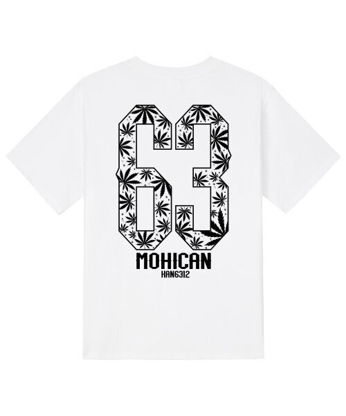 KAN6312(カン6312)の「KTW0089 63オブ 半袖Tシャツ - ホワイト(Tシャツ/カットソー・メンズ・その他・LARGE/MEDIUM/SMALL/X-LARGE)」の1枚目の写真