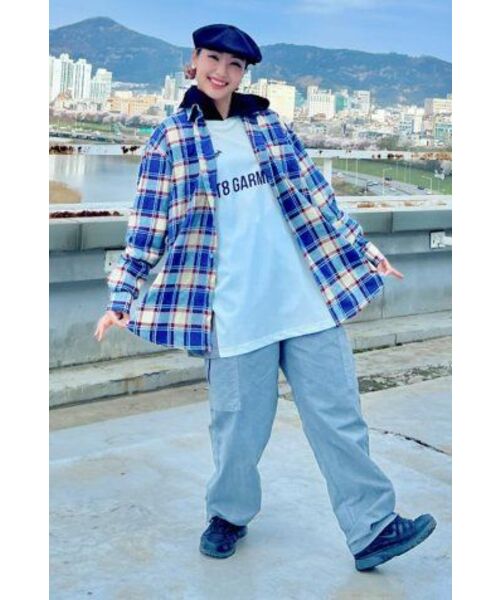QT8 GARMENTS(キューティーエイトガーメント)の「BN Pigment Nylon Cargo Pant (Grey)(その他パンツ・レディース・その他・LARGE/MEDIUM/X-LARGE)」の8枚目の写真