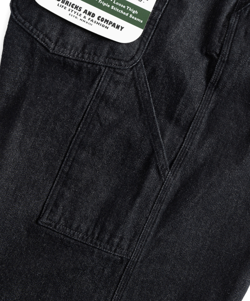 WILD BRICKS(ワイルドブリックス)の「LW CARPENTER OVERALLS (black)(サロペット/オーバーオール・メンズ・その他・LARGE/MEDIUM)」の9枚目の写真