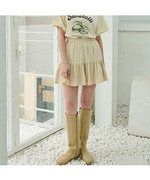 Lovely frilly skirt_4 Colors