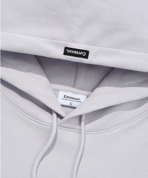 COVERNAT(カバーナット)の「フロー ロゴ フードパーカー ライトパープル(パーカー・レディース・その他・MEDIUM/SMALL/X-LARGE/X-SMALL/XX-LARGE/LARGE)」の3枚目の写真
