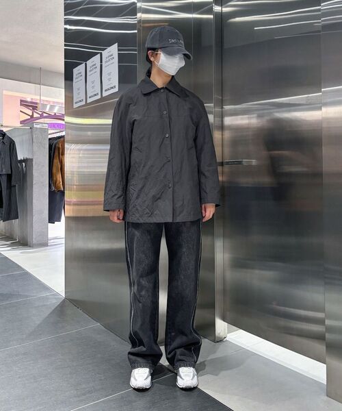 INSILENCE WOMEN（インサイレンスウーマン）の「リンクルオーバーサイズハーフトレンチBLACK（トレンチコート・レディース・その他・SMALL/MEDIUM/X-SMALL）」の9枚目の写真
