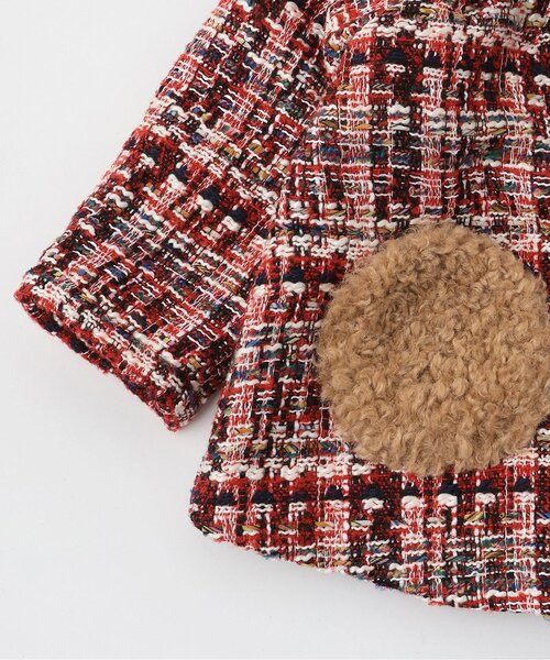 セール】ティペットつきロービングチェックコート（ダッフルコート