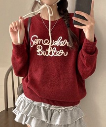 コードロゴニットプルオーバー