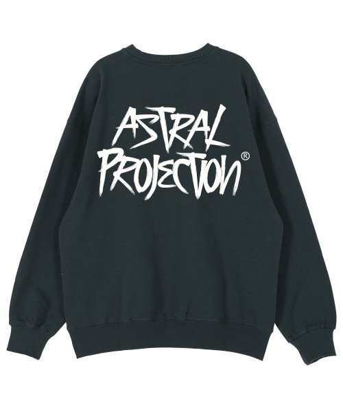 ASTRAL PROJECTION(アストラルプロジェクション)の「グラフィティレタリングオーバーサイズドロップショルダースウェット_グリーン(スウェット・メンズ・その他・X-LARGE)」の1枚目の写真