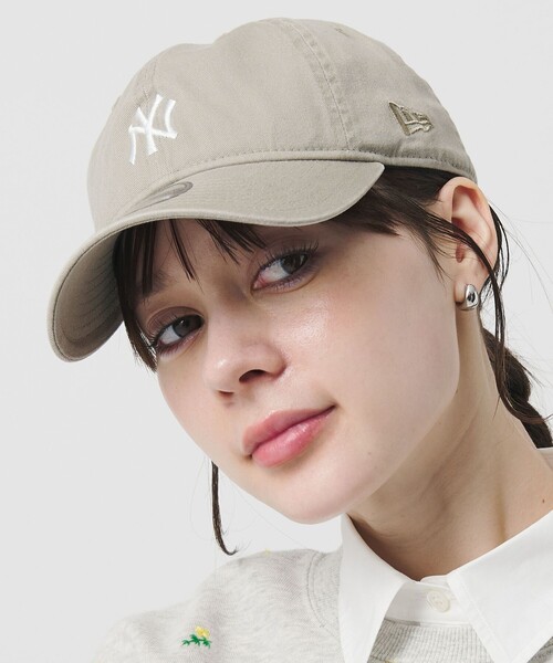 NEW ERA(ニューエラ)の「【別注】<NEW ERA>920 ウォッシュ ロゴ キャップ(キャップ・レディース・ブラック/ピンク/ダークブラウン/グレー・FREE)」の6枚目の写真