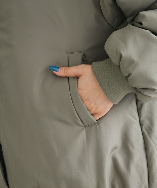 Green Parks(グリーンパークス)の「・swing by モンスターコート(その他アウター・レディース・カーキ/アイボリー/ブラック/ボルドー・FREE)」の22枚目の写真