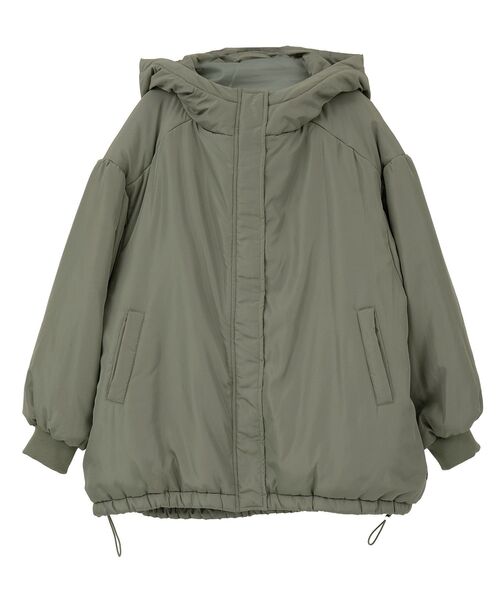 Green Parks(グリーンパークス)の「・swing by モンスターコート(その他アウター・レディース・カーキ/アイボリー/ブラック/ボルドー・FREE)」の5枚目の写真