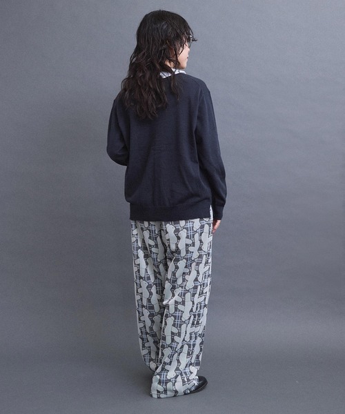 I am I in fact...（アイアムアイインファクト）の「BEAR PATTERN JQ パンツ（その他パンツ・レディース・グレー/ベージュ・FREE）」の19枚目の写真