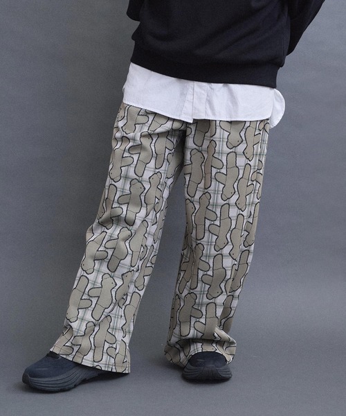 I am I in fact...（アイアムアイインファクト）の「BEAR PATTERN JQ パンツ（その他パンツ・レディース・グレー/ベージュ・FREE）」の22枚目の写真