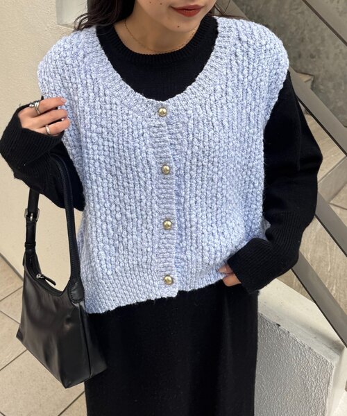 Boboutic ニットベスト Boboutic ニットベスト S