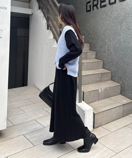 ポコポコ金ボタンニットベスト（ベスト）｜CIAOPANIC TYPY（チャオ