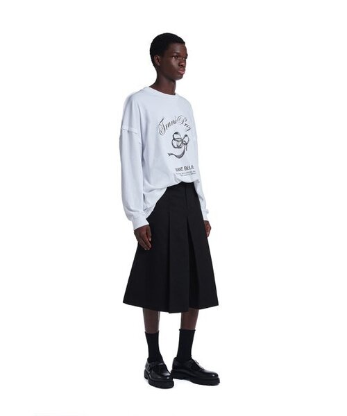 TRUNK PROJECT(トランクプロジェクト)の「Printed Long Sleeve T-Shirt_White(Tシャツ/カットソー・メンズ・ホワイト・LARGE/SMALL/X-SMALL)」の3枚目の写真