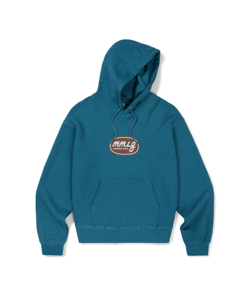 Mmlg MOTER HOODIE — худи, бирюзовый (TURQUOISE BLUE)